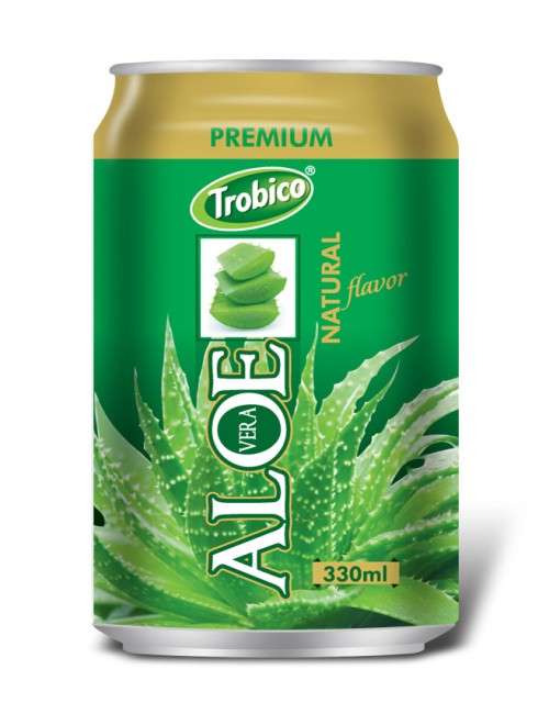 697 Trobico Natural aloe vera alu can 330ml